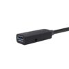 Cable Alargador USB 3.0 con Amplificador - 15m - Negro