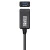 art_ais-cab20a105-0525_2 Cable Alargador USB 3.0 con Amplificador Aisens A105-0525/ USB Macho - USB Hembra/ Hasta 9W/ 625Mbps/ 5m/ Negro