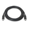 art_ais-cab20a107-0057_2 Cable USB 2.0 Tipo-C Aisens A107-0057/ USB Tipo-C Macho - USB Tipo-C Macho/ 480Mbps/ 2m/ Negro