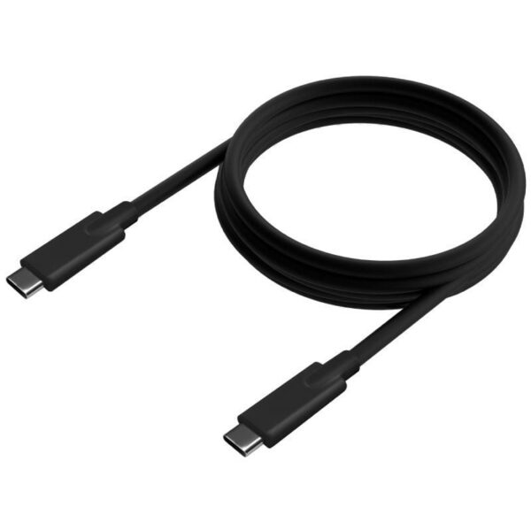 art_ais-cab20a107-0706_2 Cable USB 3.2 Tipo-C Aisens A107-0706 5GBPS 3A 60W/ USB Tipo-C Macho - USB Tipo-C Macho/ Hasta 60W/ 5Gbps/ 4m/ Negro
