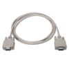 art_ais-cab20a112-0066_2 Cable Serie RS232 Aisens A112-0066/ DB9 Hembra - DB9 Hembra/ Hasta 0.15W/ 1.6Mbps/ 1.8m/ Beige