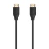 Cable HDMI 2.0 4K Aisens A120-0721/ HDMI Macho - HDMI Macho/ Hasta 10W/ 2250Mbps/ 50cm/ Negro
