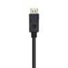 art_ais-cab20a124-0388_2 Cable DisplayPort 1.2 4K Aisens A124-0388/ DisplayPort Macho - DisplayPort Macho/ Hasta 5W/ 2300Mbps/ 10m/ Negro