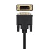 Cable Conversor Aisens A125-0463/ DisplayPort Macho - DVI Macho/ Hasta 5W/ 2300Mbps/ 3m/ Negro