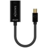 art_ais-cab20a125-0643_2 Cable Conversor Aisens A125-0643/ Mini DisplayPort Macho - HDMI Hembra/ Hasta 5W/ 2300Mbps/ 15cm/ Negro