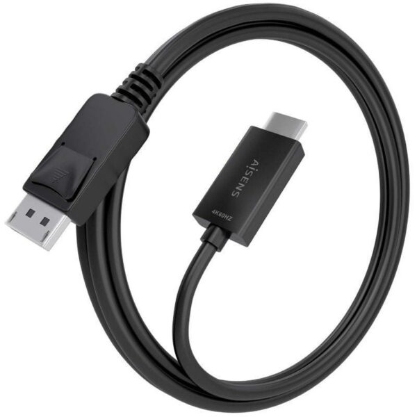 art_ais-cab20a125-0894_2 Cable Conversor Aisens A125-0894/ DisplayPort Macho - HDMI 4K Macho/ 2m/ Negro