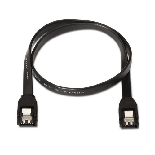art_ais-cab20a130-0157_1-2 Cable SATA III Aisens A130-0157/ SATA Hembra - SATA Hembra/ Hasta 0.1W/ 768Mbps/ 50cm/ Negro