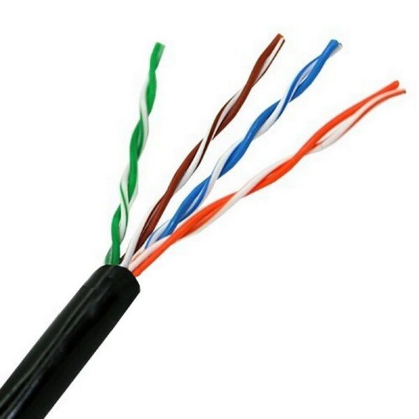 art_ais-cab20a133-0212_1 Bobina de Cable RJ45 para Exteriores UTP Aisens A133-0212 Cat.5e/ 100m/ Impermeable/ Negro