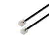 Cable de Teléfono RJ11 6P4C Aisens A143-0319 - 2m Negro