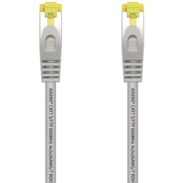 art_ais-cab20a146-0332_1 Cable de Red RJ45 S/FTP Aisens A146-0332 Cat.7/ 25cm/ Gris