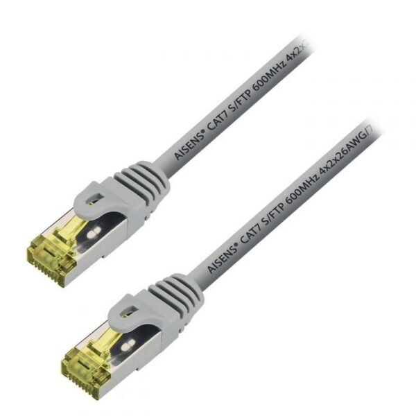 art_ais-cab20a146-0333_1-2 Cable de Red RJ45 S/FTP Aisens A146-0333 Cat.7/ 50cm/ Gris