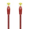 Cable de Red RJ45 SFTP Aisens A146-0468 Cat.7/ 25cm/ Rojo