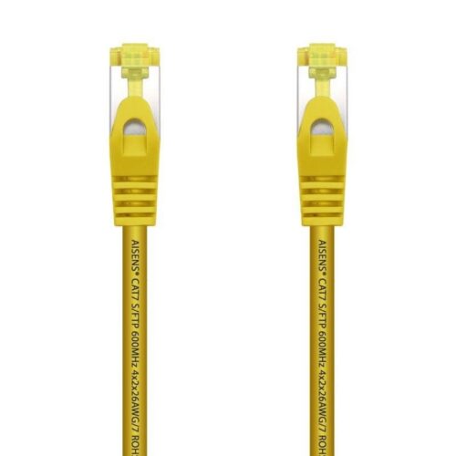 Cable de Red RJ45 SFTP Aisens A146-0473 Cat.7/ 50cm/ Amarillo