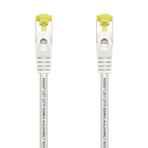 art_ais-cab20a146-0488_1-2 Cable de Red RJ45 SFTP Aisens A146-0488 Cat.7/ 25cm/ Blanco