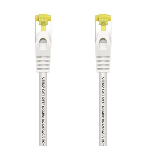 Cable de Red RJ45 SFTP Aisens A146-0491 Cat.7/ 2m/ Blanco