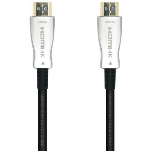 Cable HDMI 2.0 AOC 4K Aisens A148-0379/ HDMI Macho - HDMI Macho/ 30m/ Negro
