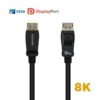 art_ais-cab20dp20a149-0433_1-2 Cable DisplayPort 1.4 8K Aisens A149-0433/ DisplayPort Macho - DisplayPort Macho/ 3m/ Certificado/ Negro