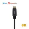 art_ais-cab20dp20a149-0433_2 Cable DisplayPort 1.4 8K Aisens A149-0433/ DisplayPort Macho - DisplayPort Macho/ 3m/ Certificado/ Negro