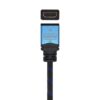 Cable Alargador HDMI Aisens A120-0454/ HDMI Macho - HDMI Hembra/ 3m/ Negro/ Azul
