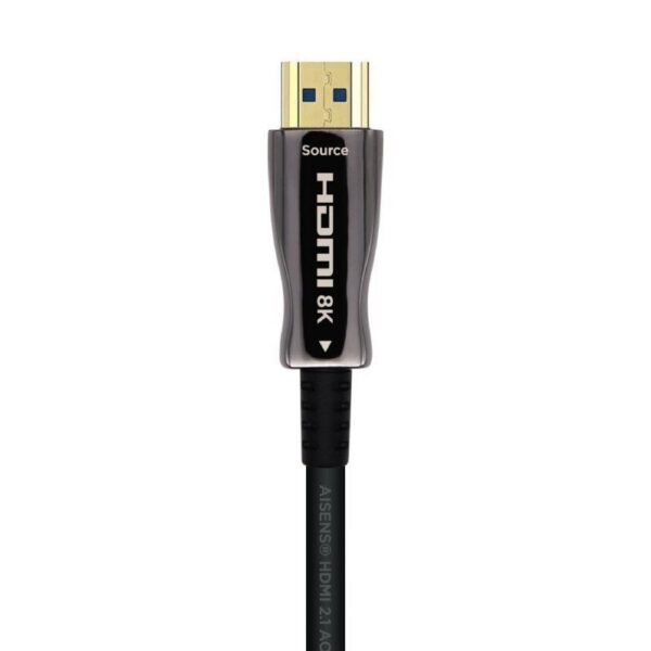 Cable HDMI 2.1 AOC 8K Aisens A153-0520/ HDMI Macho - HDMI Macho/ 40m/ Negro