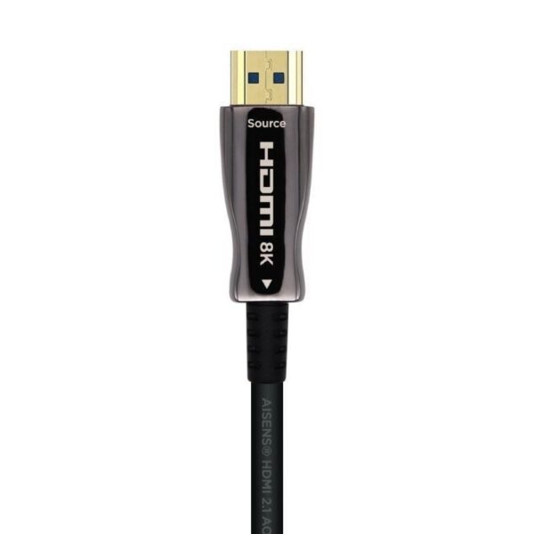 Cable HDMI 2.1 AOC 8K Aisens A153-0522/ HDMI Macho - HDMI Macho/ 60m/ Negro
