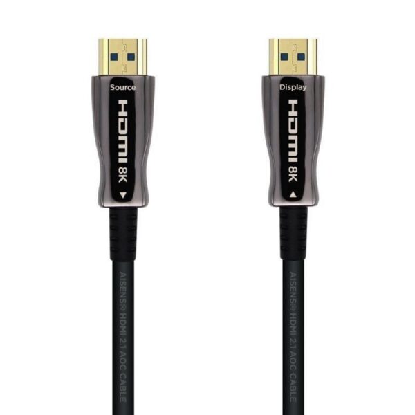 Cable HDMI 2.1 AOC 8K Aisens A153-0523/ HDMI Macho - HDMI Macho/ 70m/ Negro