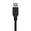 Cable USB 3.0 Aisens A105-0447/ USB Macho - USB Macho/ 2m/ Negro