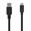 art_ais-cab20usb20a107-0449_1 Cable USB 3.1 Tipo-C Aisens A107-0449/ USB Tipo-C Macho - USB Macho/ 50cm/ Negro