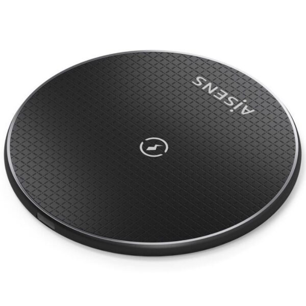 Base de carga Inalámbrica Aisens ASCH-15W1WC058-BK 15W/ Negro