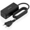 Cargador Sobremesa GaN Aisens ASCH-100W4P054-BK/ 3xUSB Tipo-C/ 1xUSB/ 100W