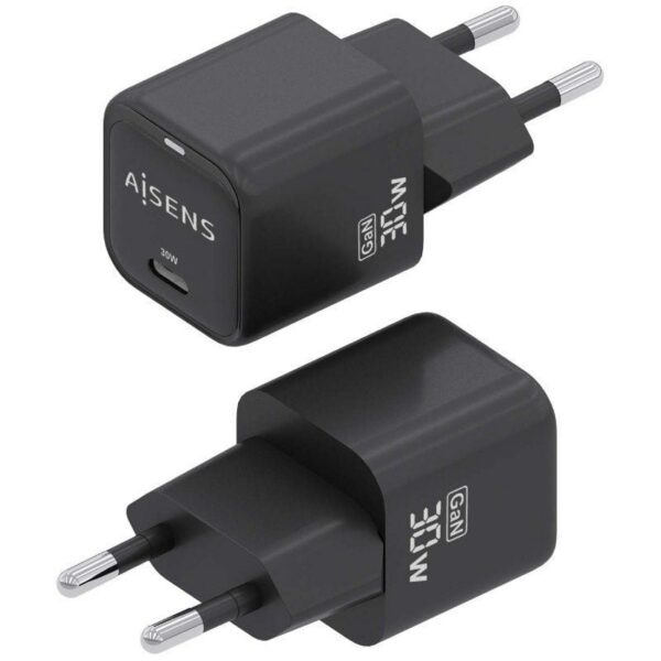 art_ais-carga20asch-30w1p019-bk_2 Cargador de Pared GaN Aisens ASCH-30W1P019-BK/ 1xUSB Tipo-C/ 30W
