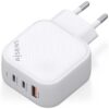 art_ais-carga20asch-65w3p026-w_2 Cargador de Pared GaN Aisens ASCH-65W3P026-W/ 2xUSB Tipo-C/ 1xUSB/ 65W