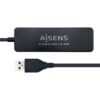 Hub USB 2.0 Aisens A104-0402/ 4xUSB