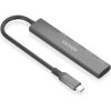 Hub USB Tipo-C 3.0 Aisens A106-0540/ 4xUSB