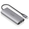 Docking USB Tipo-C Aisens ASUC-6P030-GR/ 1xHDMI 4K/ 1xUSB/ 2xUSB Tipo-C/ 1xRJ45/ 1xUSB Tipo-C PD/ Gris