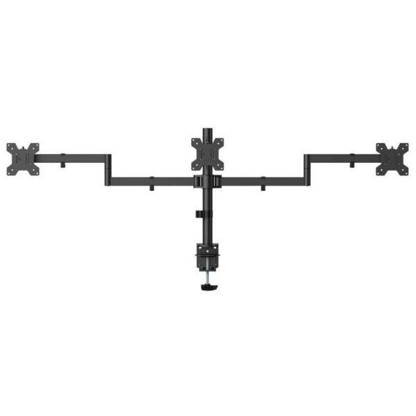 Soporte de Mesa para 3 Monitores Aisens DT27TSR-281/ Giratorio/ Inclinable/ hasta 10kg