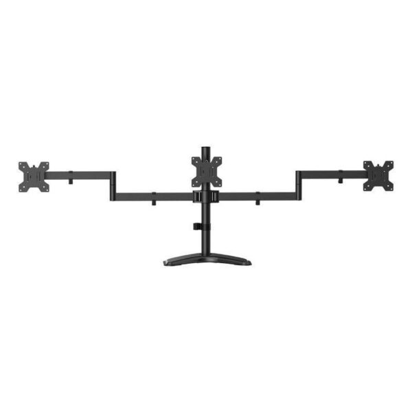 Soporte de Sobremesa para 3 Monitores Aisens DT27TSR-287/ Giratorio/ Inclinable/ hasta 10kg