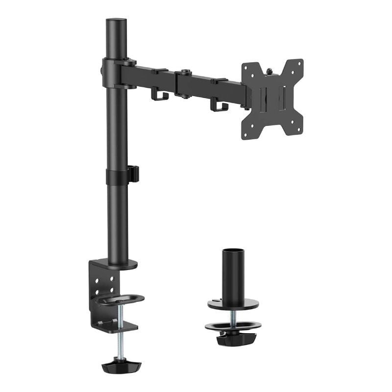 Soporte de Mesa para Monitor Aisens DT32TSR-277/ Giratorio/ Inclinable/ hasta 10kg