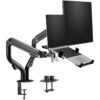 Soporte de Mesa Orientable/ Inclinable DTL32TSR-195 para TV y Portátil de 17-32"