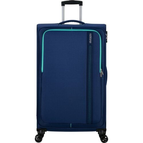 art_amt-maleta20146676-6636_1-2 Maleta de Cabina American Tourister Sea Seeker Spinner 80cm/ 80x47.5x28.5cm/ 4 Ruedas/ Marino Combate