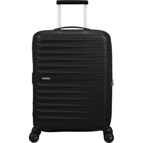 art_amt-maleta20155259-361e_1-2 Maleta de Cabina American Tourister FastForward Spinner Expansible 55cm/ 55x40x23cm/ 4 Ruedas/ Negro