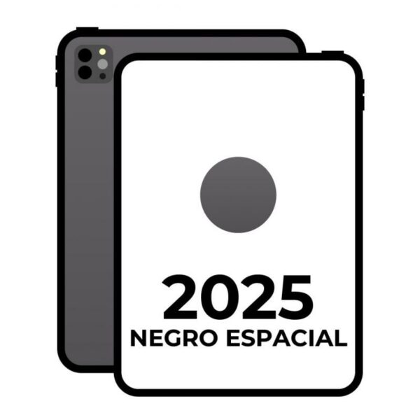 art_apl-ipad20pro20mdwm4tybardera_1 Apple iPad Pro 11" 2025 6th WiFi/ M5/ 512GB/ Negro Espacial