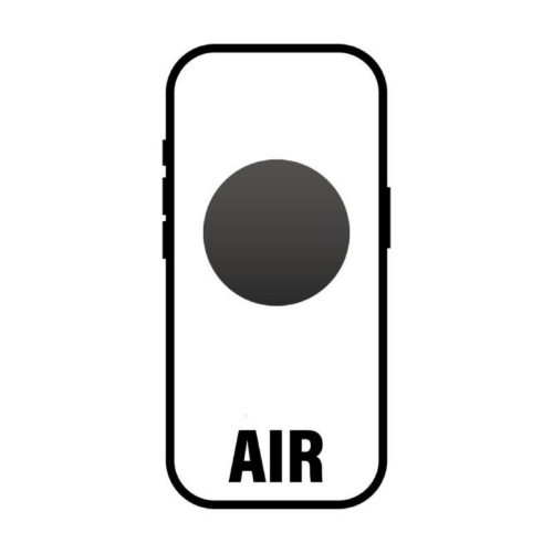 Smartphone Apple iPhone 17 Air/ 512GB/ 6.5"/ Negro Espacial