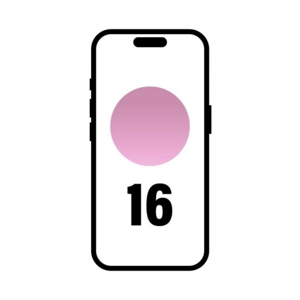 art_apl-iphone20myeg3qlbardera_1-2 Smartphone Apple iPhone 16 256GB/ 6.1"/ 5G/ Rosa