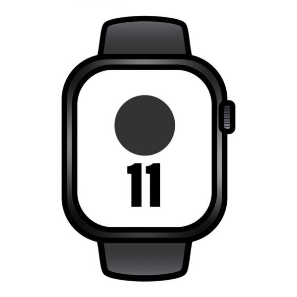 Apple Watch Series 11 46mm Negro Azabache - GPS + Correa Deportiva