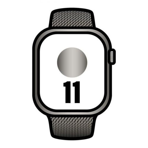 art_apl-watch20mf8p4qlbardera_1 Apple Watch Series 11/ GPS/ Cellular/ 42mm/ Titanio Natural/ Correa Natural Milanese Loop