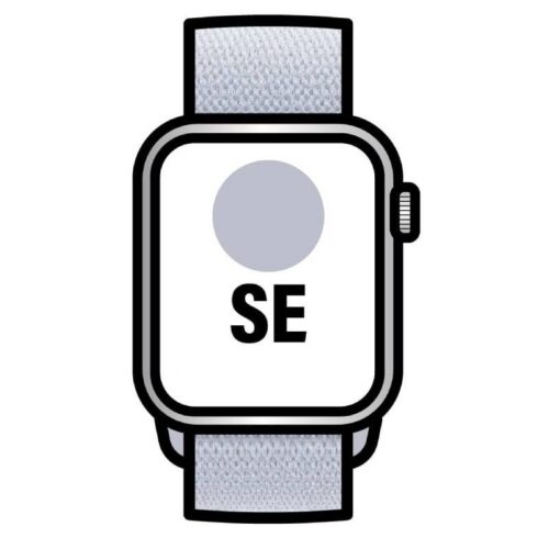 art_apl-watch20mxet3qlbardera_1 Apple Watch SE/ GPS/ 44mm/ Caja de Aluminio/ Correa Loop Deportiva Azul Nube