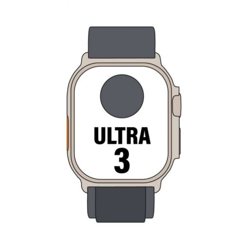art_apl-watch20ultra20mf0x4qlbardera_1 Apple Watch Ultra 3 49mm GPS + Cellular - Titanio Negro + Correa Loop Alpine Negra