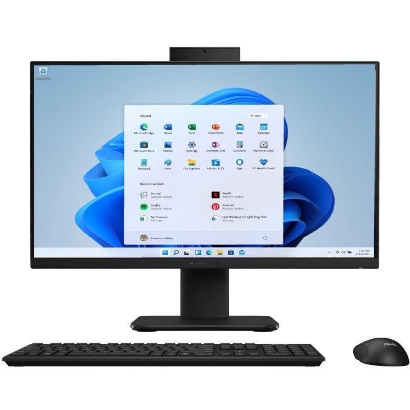 ASUS ExpertCenter P400 AiO - PC Todo en Uno con Intel Core i7, 16GB RAM, 512GB SSD y Pantalla 23.8" Full HD