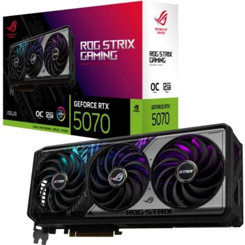 Tarjeta Gráfica Asus ROG Strix OC GeForce RTX 5070/ 12GB GDDR7